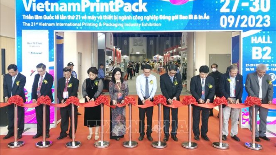 Vietnam Int'l Printing and Packaging Industry Exhibition opens in HCM City
