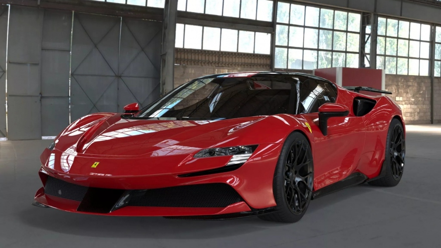 Cận cảnh Ferrari SF90 bản độ DMC công suất hơn 1.000 mã lực
