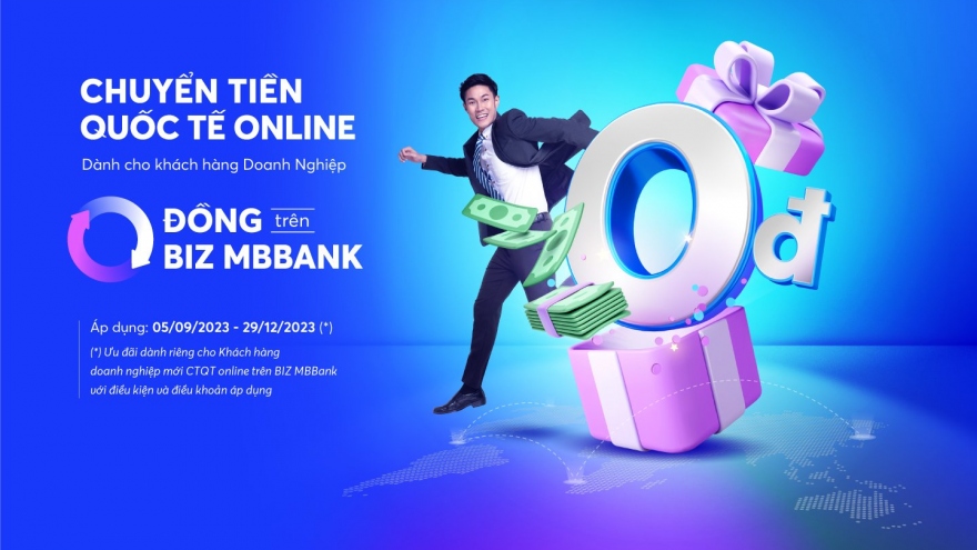 MB miễn phí chuyển tiền quốc tế online yên tâm khi giao dịch thương mại quốc tế