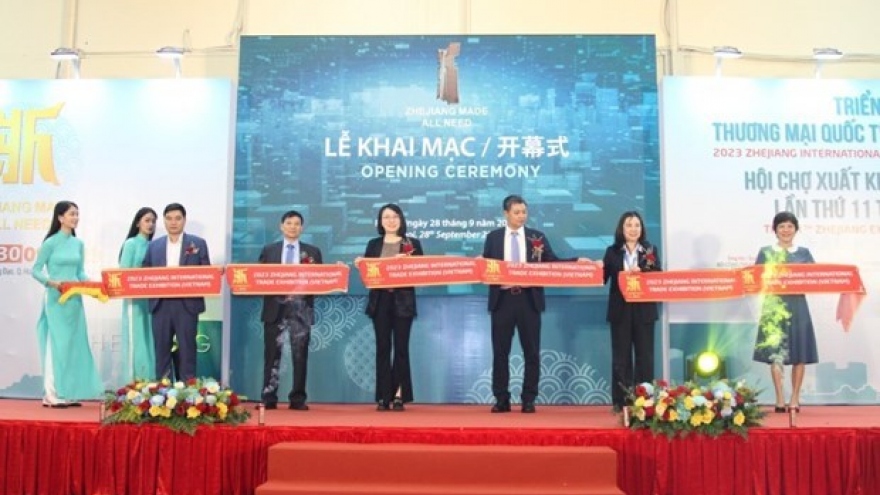 Zhejiang Trade Exhibition opens in Hanoi