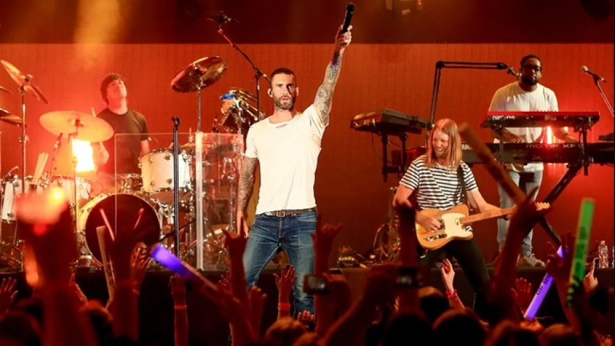 Chuyện showbiz: Maroon 5 sẽ biểu diễn tại Việt Nam vào tháng 12