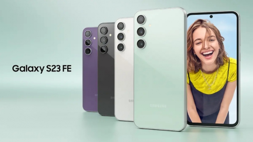 Smartphone Galaxy S23 FE chính thức ra mắt với giá từ 599 USD