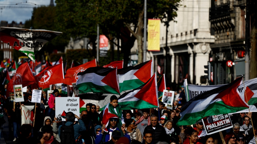 Biểu tình trên khắp thế giới phản đối xung đột ở Gaza