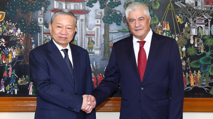 Bộ trưởng Công an Tô Lâm hội đàm với Bộ trưởng Bộ Nội vụ Liên bang Nga