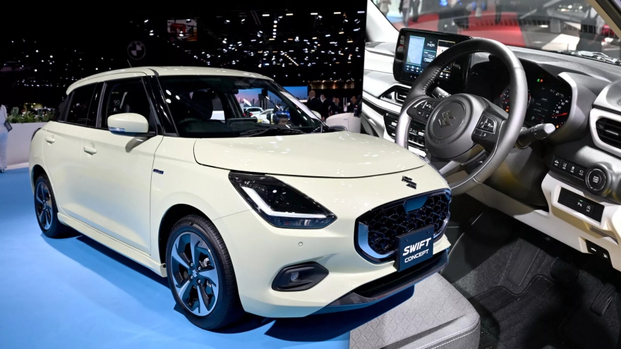 Khám phá Suzuki Swift 2024 bản xem trước với thiết kế mới và động cơ Mild-Hybrid