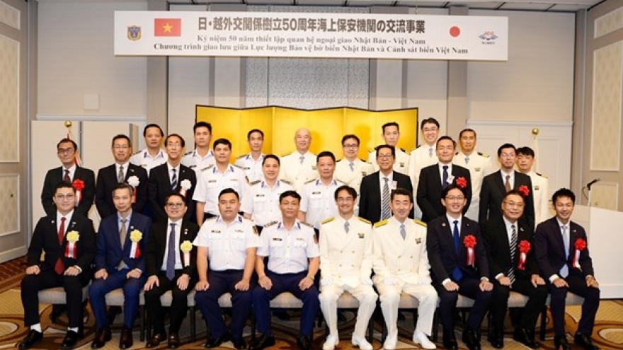 Vietnam Coast Guard ship visits Japan