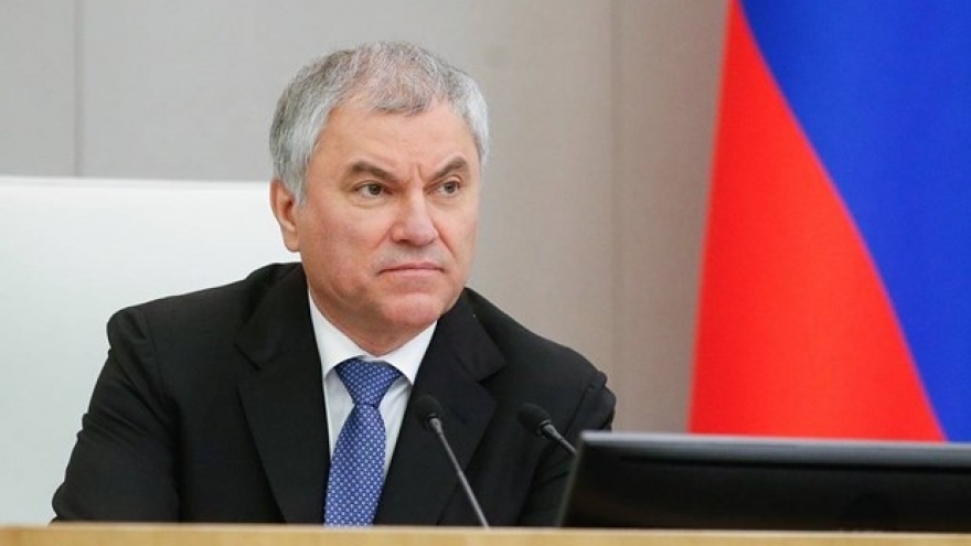 Russian State Duma leader Volodin to visit Vietnam next week