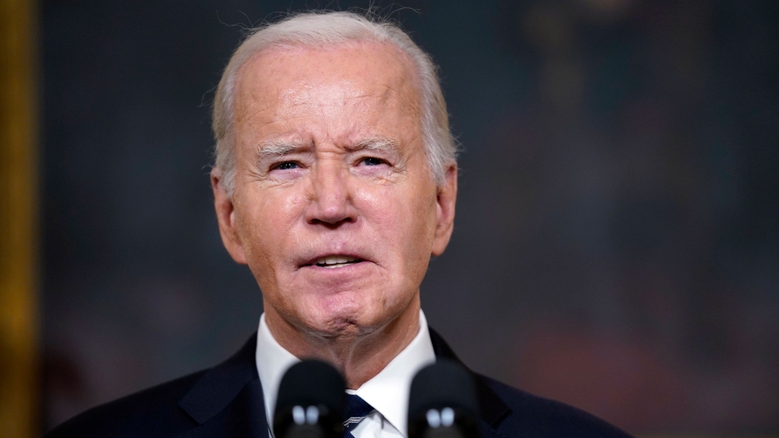 Tổng thống Biden: Không có bằng chứng Iran đứng sau các vụ tấn công của Hamas