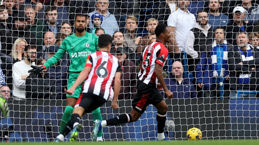 Kết quả Ngoại hạng Anh: Chelsea nhận cái kết "đắng lòng" trước Brentford