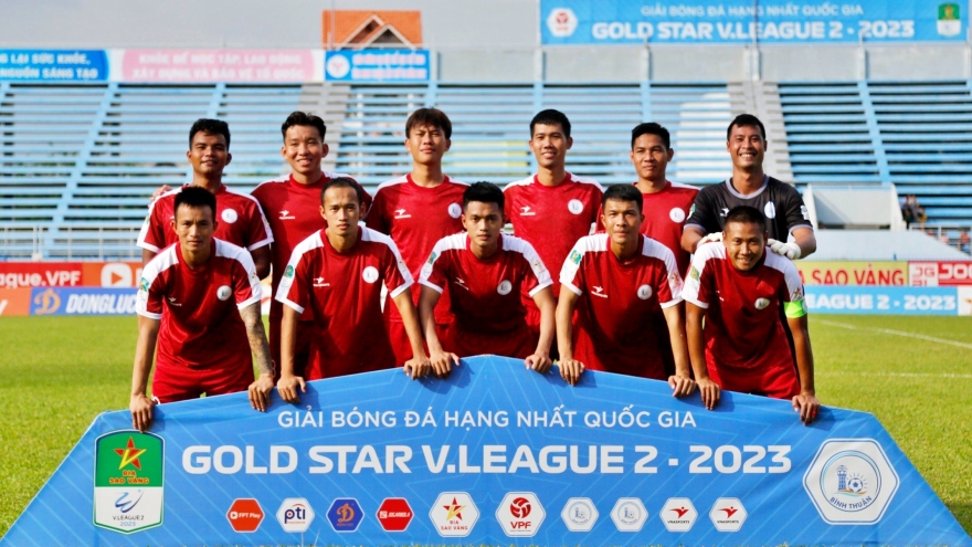 CLB Bình Thuận xin bỏ giải hạng Nhất vì thiếu kinh phí