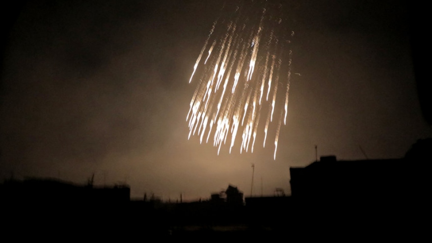 Palestine cáo buộc Israel sử dụng đạn phốt pho trắng trong cuộc tấn công ở Gaza