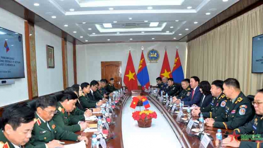 Vietnam and Mongolia foster defense cooperation