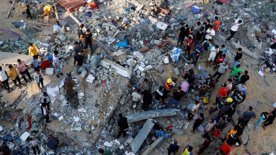 Nga kêu gọi phối hợp hành động để chấm dứt xung đột ở dải Gaza