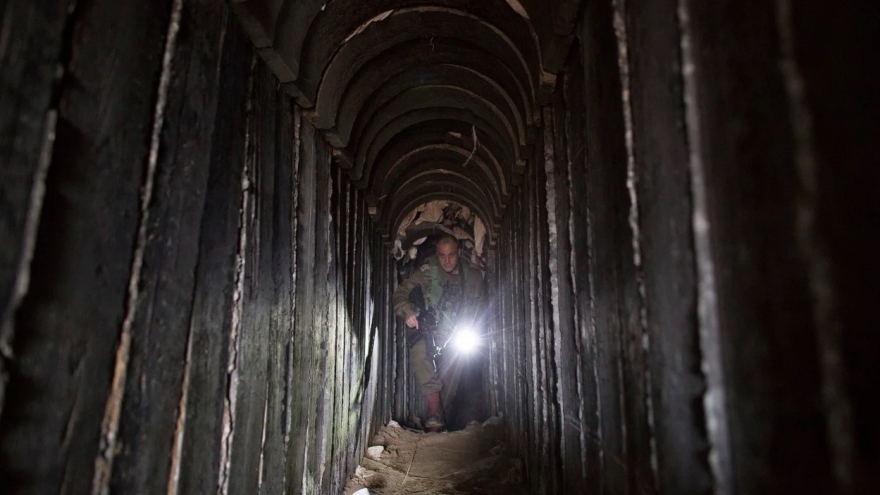 Mê cung đường hầm bí ẩn đặt huyết mạch hậu cần và các sở chỉ huy của Hamas