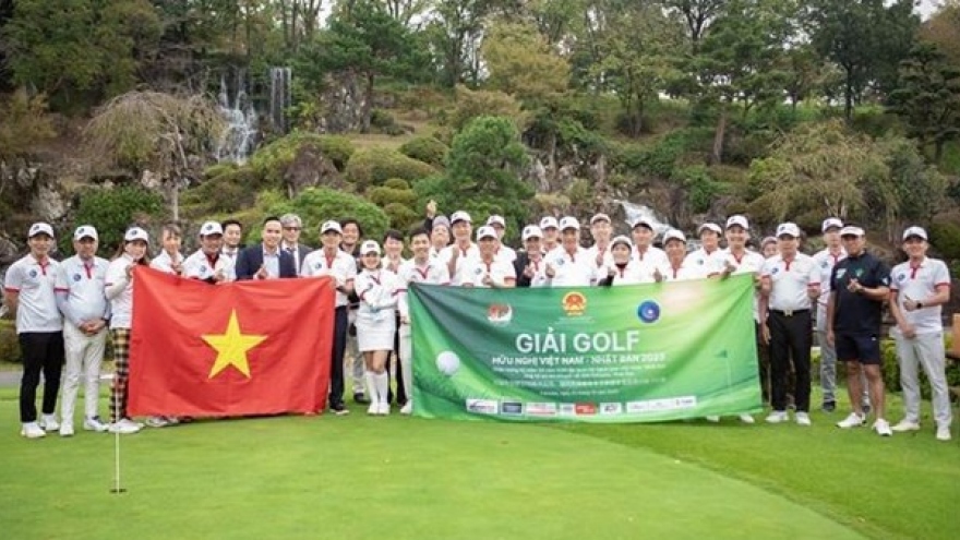 Vietnam-Japan Friendship Golf Tournament held in Fukuoka