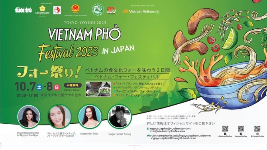 Lễ hội Phở Việt Nam sẽ tổ chức tại Tokyo, Nhật Bản