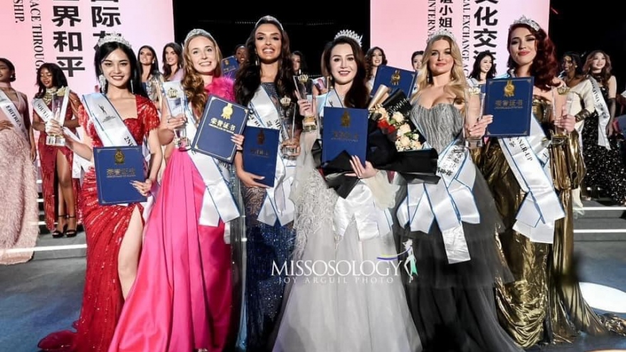 Thuy Hang awarded second runner-up title at Miss Friendship International 2023