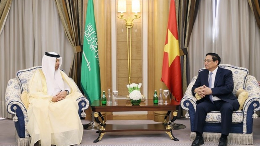 Prime Minister receives executives of Aramco, Saudi Fund for Development