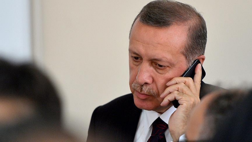 Tổng thống Thổ Nhĩ Kỳ điện đàm với lãnh đạo Hamas về tình hình Gaza