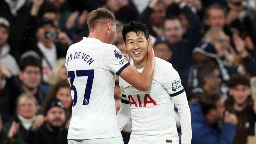 Son Heung Min ghi bàn và kiến tạo, Tottenham tiếp tục dẫn đầu Ngoại hạng Anh