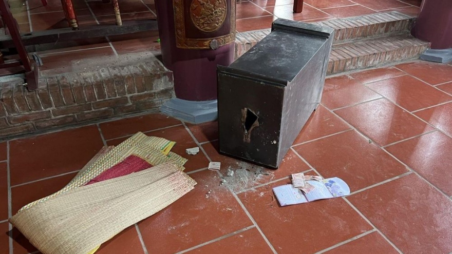 Bắt kẻ nhiều lần trộm tiền trong hòm công đức tại đình, đền ở Bắc Giang