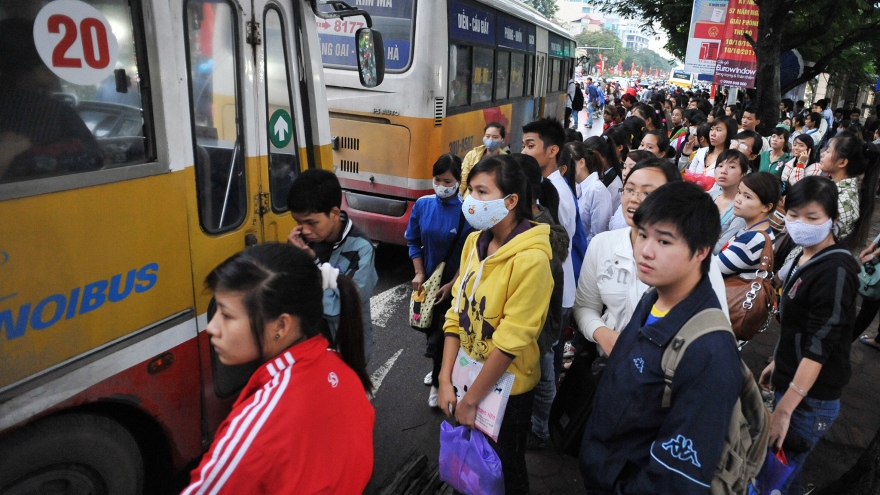 Đề xuất tăng giá vé xe buýt ở Hà Nội từ 1/1/2024