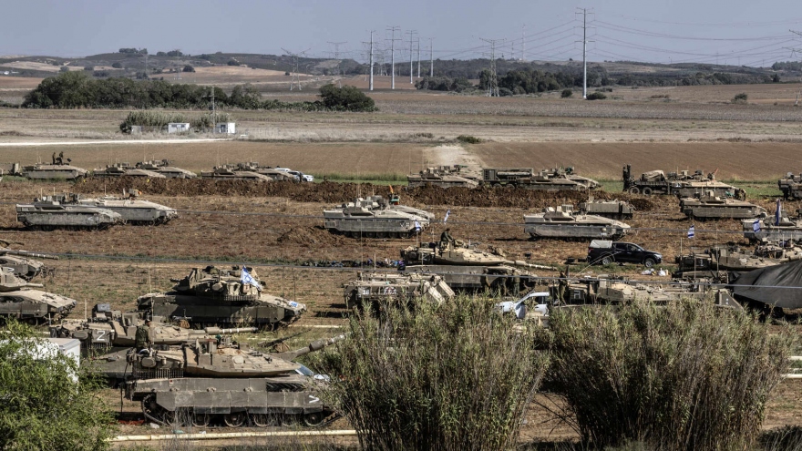 Mỹ huy động 2.000 quân sẵn sàng hỗ trợ Israel