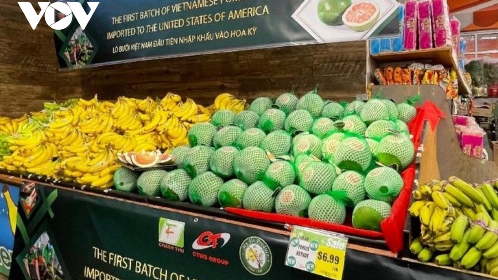 Fruit and vegetable exports near US$5 billion