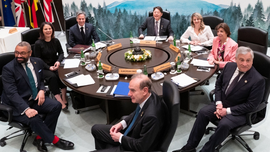 Ngoại trưởng G7 sẽ tập trung thảo luận về chiến tranh và AI
