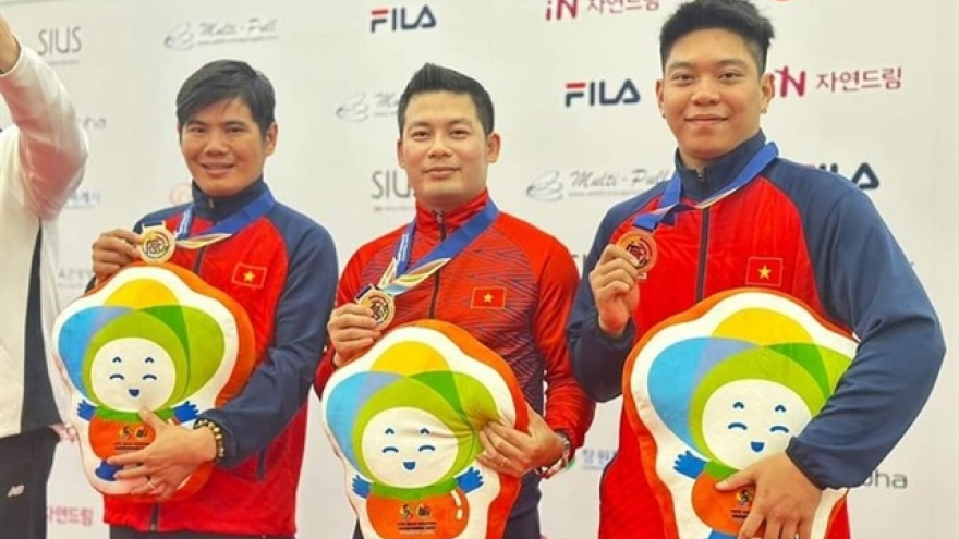 Marksmen bring home more medals from Asian championship