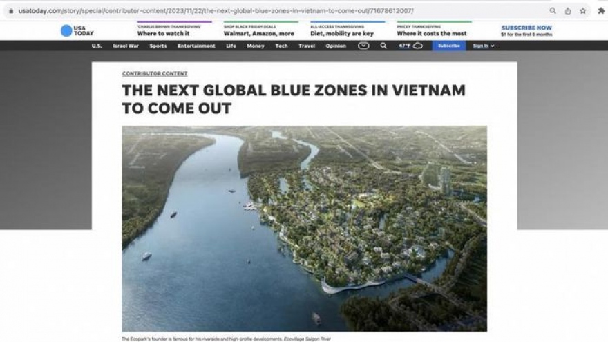US media points out the next global blue zones in Vietnam
