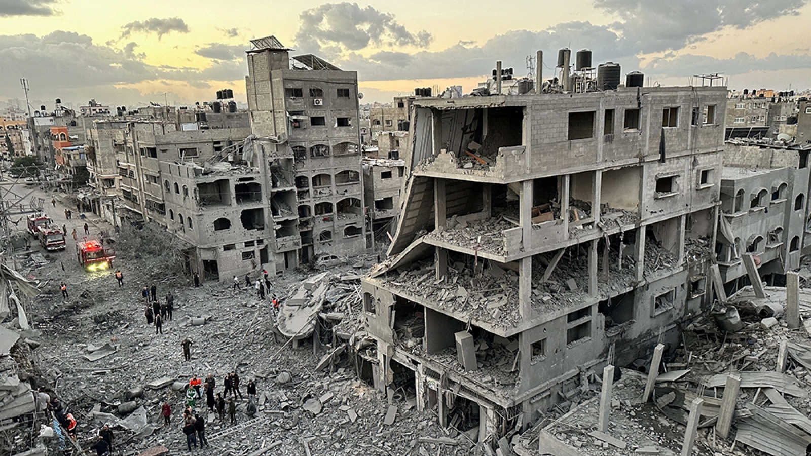 Phản ứng của các bên sau lệnh ngừng bắn tạm thời ở dải Gaza