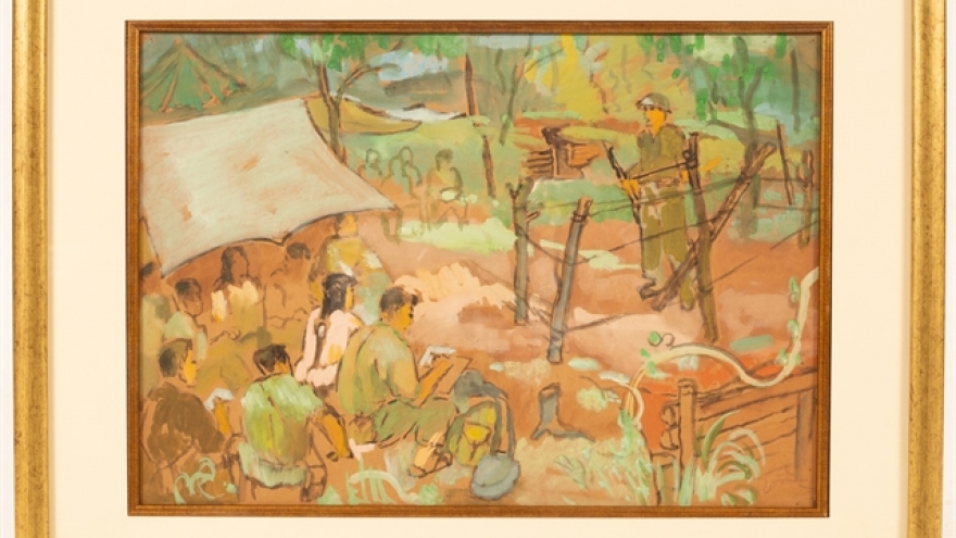 Sketches by popular painter Pham Thanh Tam to be auctioned in UK