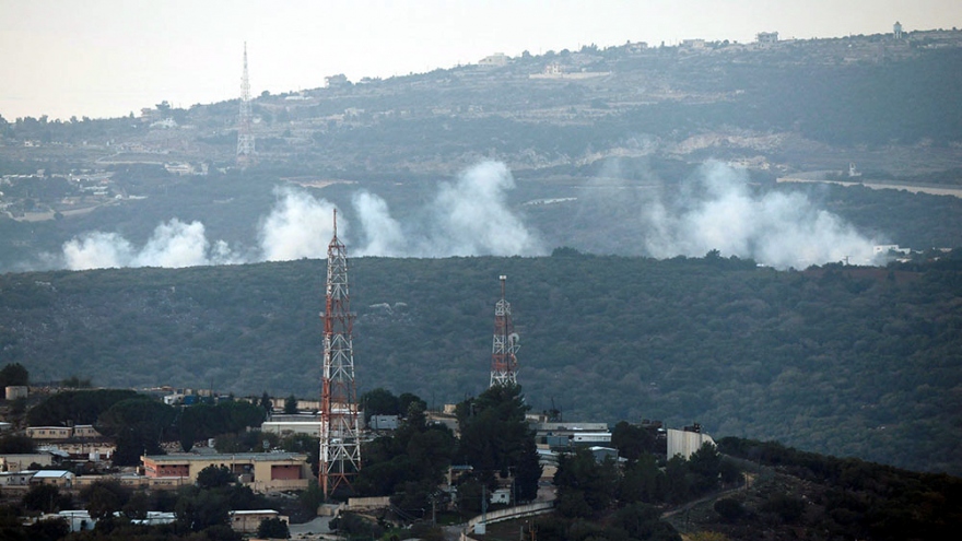 Chiến sự Trung Đông: Israel tăng cường pháo kích vào miền Nam Lebanon