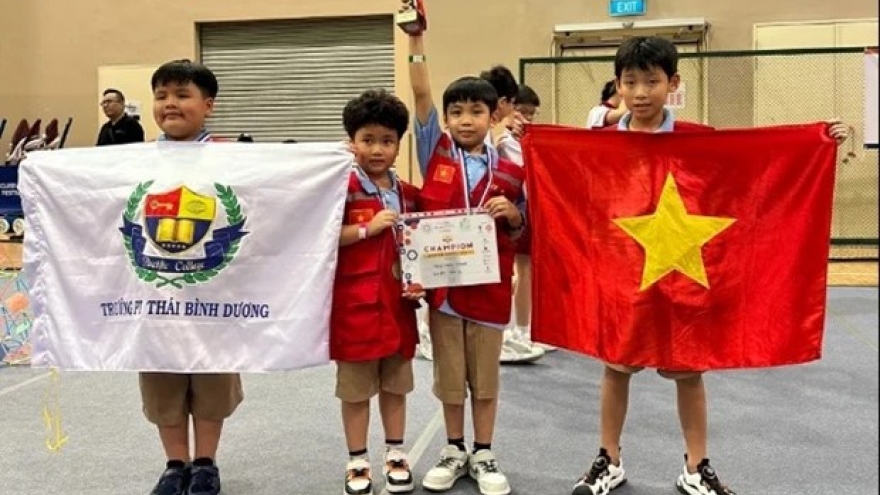 Can Tho students win Global Robotics Games 2023 championship