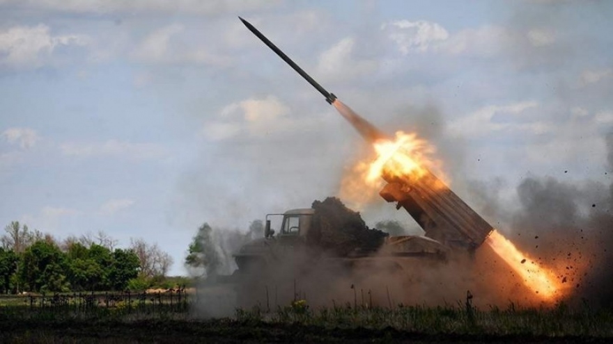 Nga ồ ạt tập kích các sở chỉ huy, bắn nổ kho đạn dược và khí tài quân sự Ukraine
