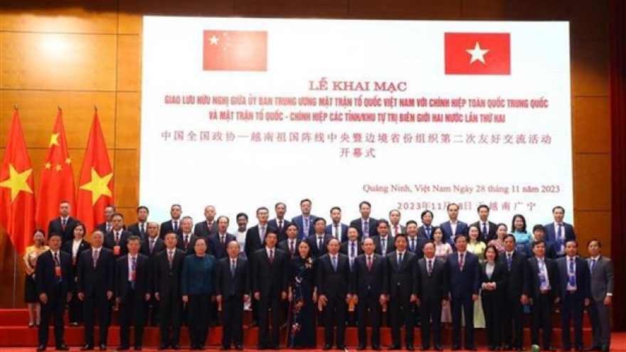 Second friendship exchange between Vietnamese, Chinese fronts held in Ha Long