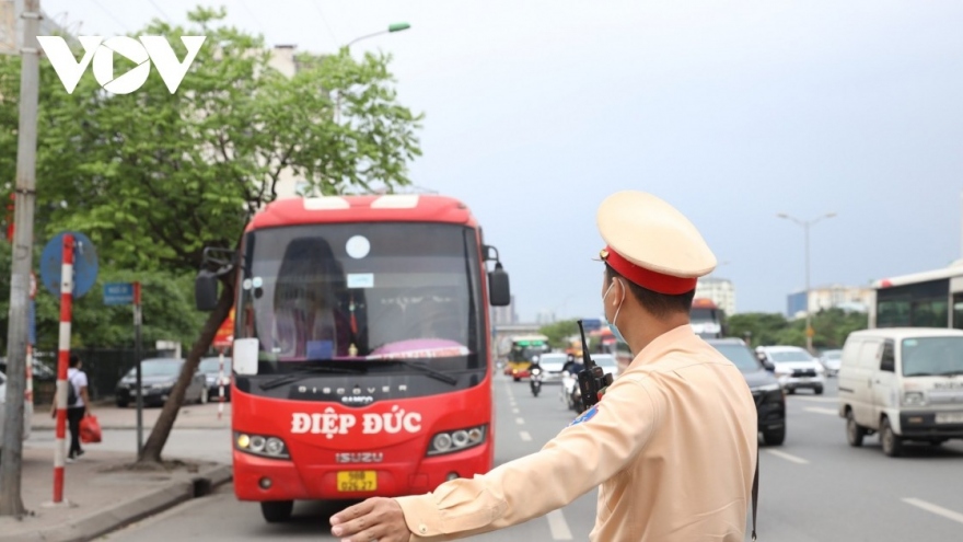 Sau hơn 1 tháng, Hà Nội xử lý gần 170 xe khách vi phạm