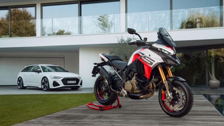 Ducati trình làng siêu mô tô Adventure Multistrada V4 RS