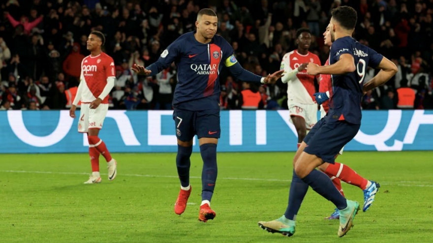 Kết quả bóng đá hôm nay 25/11: PSG và Monaco tạo nên cơn mưa bàn thắng