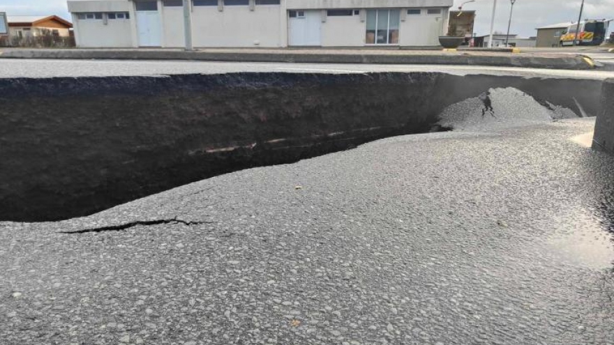 Iceland phát hiện khe nứt magma ở Grindavik, núi lửa có thể sắp phun trào