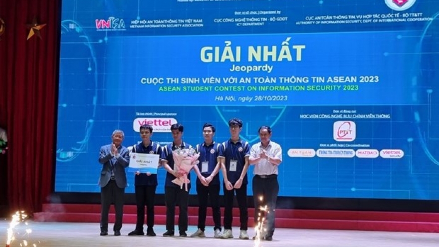 Vietnam wins big at ASEAN Student Contest on Information Security 2023