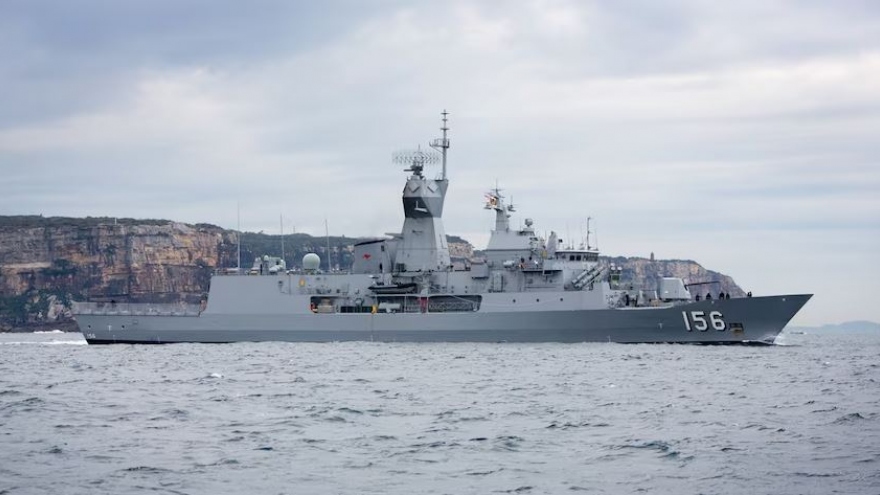 Tàu Australia qua eo biển Đài Loan, Trung Quốc cảnh báo “không nên khiêu khích”