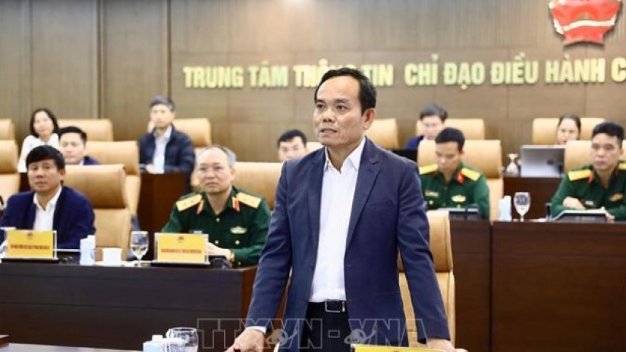 Phó Thủ tướng Trần Lưu Quang chủ trì họp trực tuyến về phòng chống thiên tai