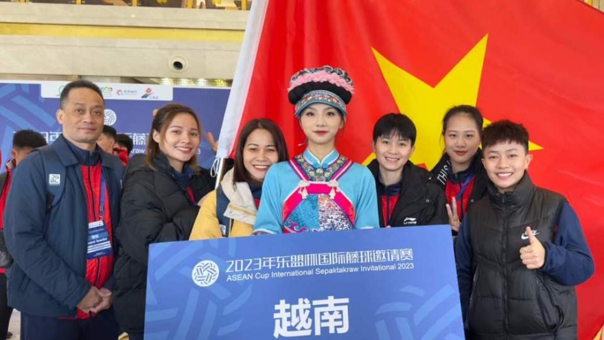 Local female sepak takraw players win gold at international tournament