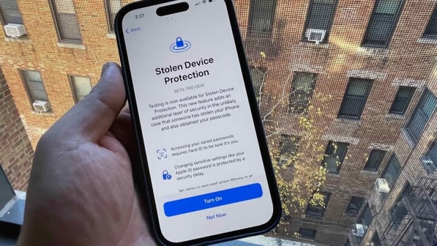 Tính năng bảo mật mới cho iPhone ngay cả khi mất mật khẩu