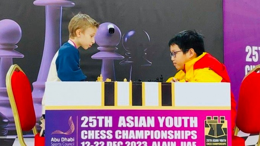 Vietnam claims six gold medals at Asian Youth Chess Championships
