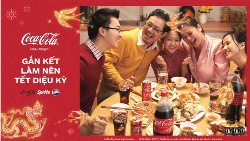 Coca-Cola lan tỏa thông điệp “Gắn kết làm nên Tết diệu kỳ"