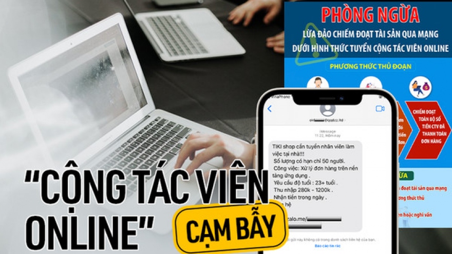 Ngậm trái đắng khi "sập bẫy" việc nhẹ lương cao trên không gian mạng