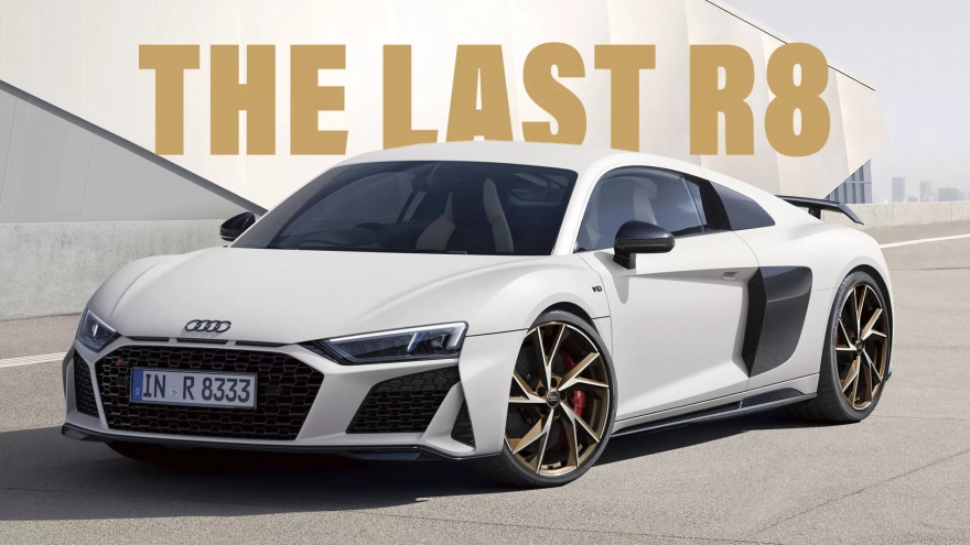 Cận cảnh Audi R8 Coupe Japan Final Edition phiên bản giới hạn 8 chiếc